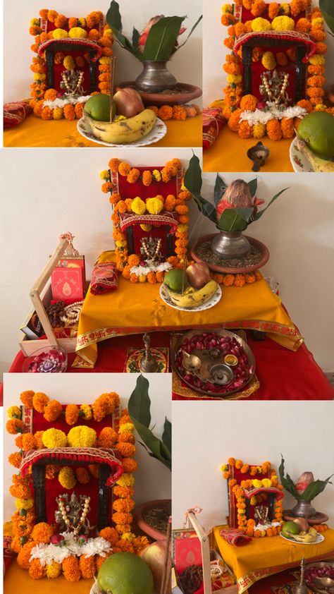 Navratri special Mandir Decor, Navratri Special