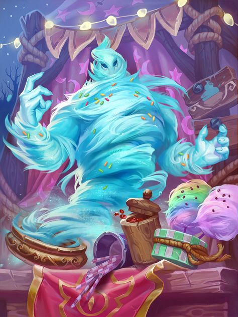 Candy Characters Design, Candy Land Concept Art, Candyland Dnd, Monsters Rpg, Cyclone Art, Candy Kingdom, Dnd Dragons, Alien Concept Art, Creature Drawings