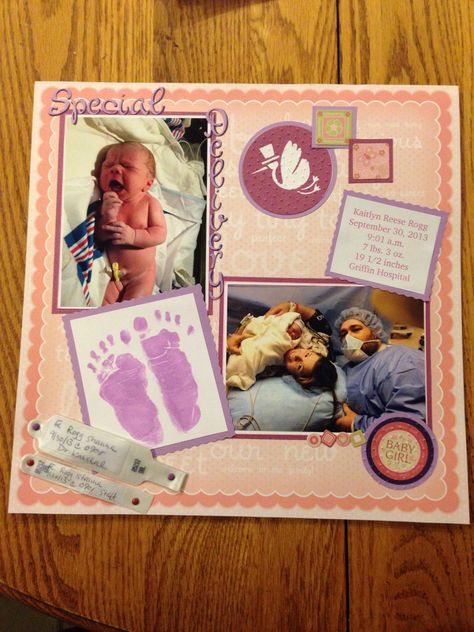 Scrapbook Baby Book Ideas, Baby Boy Scrapbook Layouts, Pregnancy Scrapbook, Scrapbook Bebe, Boy Scrapbook Layouts, Baby Scrapbook Album, Baby Scrapbook Pages, Scrapbooking Layouts Baby