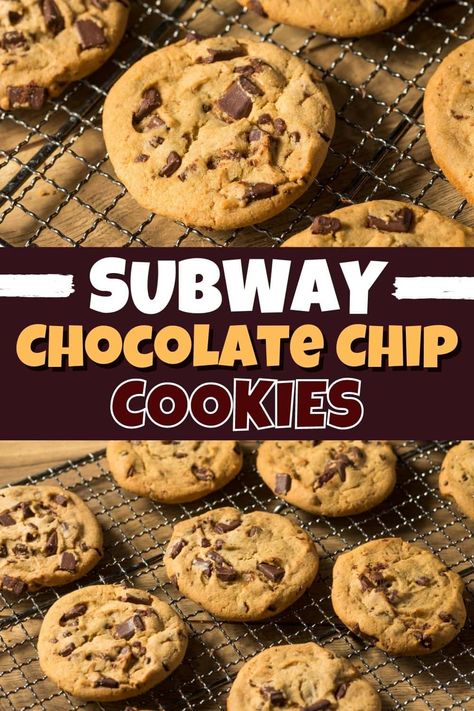 Subway Cookie Recipes, Subway Chocolate Chip Cookies, Subway Cookies, Chocolate Cookie Recipes, Best Chocolate Chip Cookie, Peanut Butter Chips, Lost 100 Pounds, Chocolate Chip Cookie, Cookies Recipes Chocolate Chip