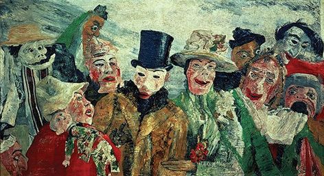 Ensor Intrigue 1890 Luc Tuymans, James Ensor, Tableaux Vivants, Gustav Klimt, Museum Of Fine Arts, Art Moderne, Vincent Van Gogh, Chinese Art, Art History