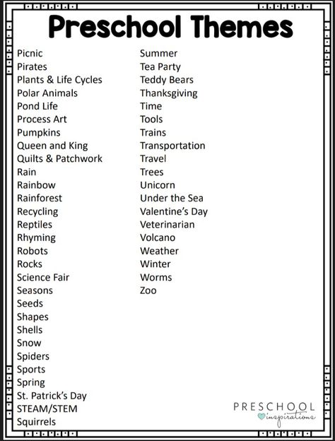 Preschool Weekly Themes, Daycare Lesson Plans, Daycare Curriculum, Preschool Lesson Plan Template, Daycare Themes, Curriculum Lesson Plans, Toddler Lessons, Homeschool Preschool Curriculum, Preschool Schedule