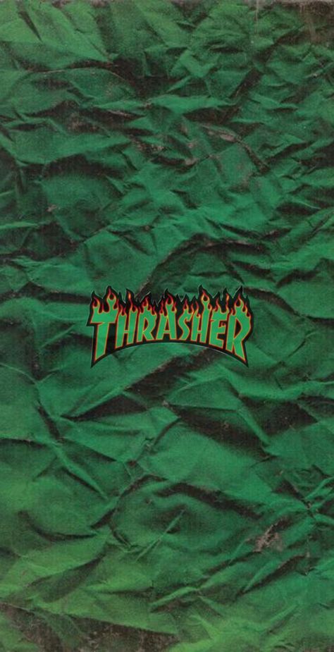 Thrasher Wallpaper, Wallpaper Iphone Lockscreen, Skateboard Wallpaper, Green Aesthetic Tumblr, Kaws Iphone Wallpaper, Dope Wallpaper Iphone, Wallpaper Graphic, Rapper Wallpaper Iphone, Wallpaper Macbook