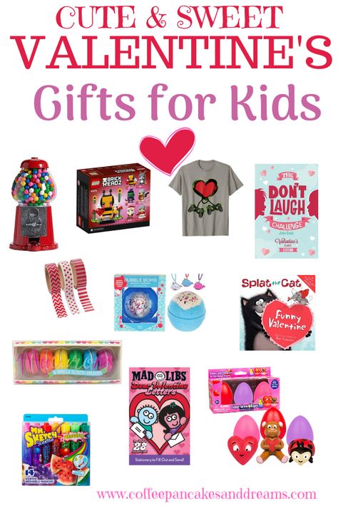 Valentine's Day gift ideas for kids from parents #cute #children #boys #girls Valentine Gift Ideas For Kids, Valentine's Day Gifts For Kids, Valentine Gift Ideas, Valentines Gift Bags, Valentine Gifts For Kids, Gift Ideas For Kids, Cute Valentines Day Gifts, Valentines Day Treats, Valentines For Boys