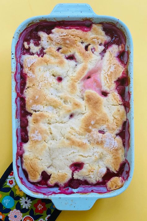 Just in time for summer and holidays, enjoy a Classic Raspberry Cobbler recipe topped with vanilla ice cream, whipped cream, or gelato. #classicraspberrycobbler #raspberrycobbler #reluctantentertainer Rasberry Cobbler, Raspberry Cobbler Recipe, Cobbler With Bisquick, Strawberry Cobbler Recipe, Strawberry Cobbler Recipes, Raspberry Cobbler, Easy Blueberry Cobbler, Cobbler Recipes Easy, Cobbler Easy