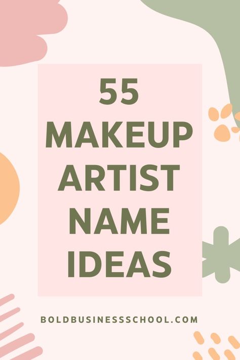 Here's a list of 55 makeup artist name ideas for your brand to choose from, and tips on how to pick the right makeup artist name: Name For Makeup Business, Makeup Account Names Ideas For Instagram, Makeup Youtube Channel Name Ideas, Instagram Username Ideas For Makeup Artist, Mua Names Ideas, Makeup Usernames Ideas, Makeup Brands Names, Hair And Makeup Business Names, Name For Makeup Page