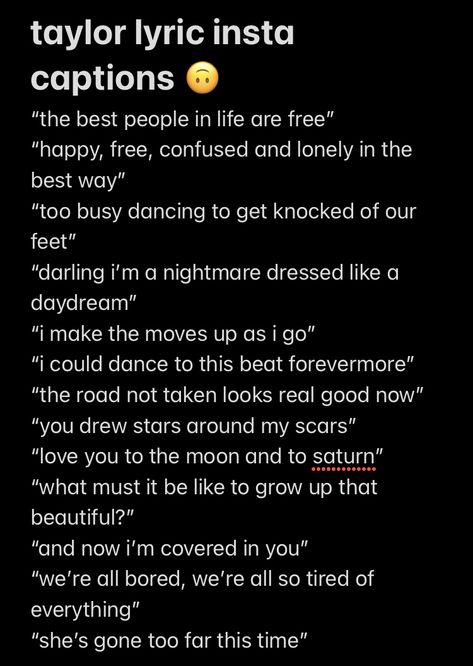 Homecoming Captions, Taylor Swift Captions, Caption Untuk Instagram, Frases Taylor Swift, Friends Captions, Instagram Caption Lyrics, Instagram Taylor Swift, Caption Lyrics, Taylor Swift Lyric Quotes