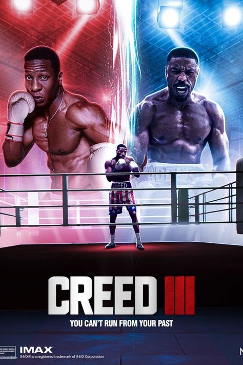 New Films 2023, Sport Movie Poster, Creed 3 Poster, Creed 3 Movie, Creed Movie Poster, Sport Movies, Creed Quotes, Boxing Aesthetic, 2023 Movies