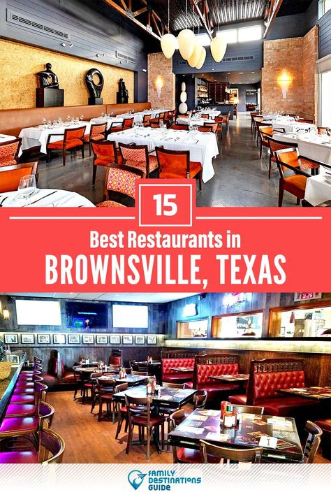 Want to see the best restaurants in Brownsville, TX? We’re FamilyDestinationsGuide, and we’re here to help: From incredible brunch spots and amazing places to eat dinner, to local foodie spots and hidden gems, discover the BEST Brownsville restaurants - so you get memories that last a lifetime! #brownsville #brownsvillerestaurants #restaurantsinbrownsville #bestrestaurantsinbrownsville #placestoeatbrownsville Lewisville Texas, Brownsville Texas, Texas Restaurant, Healthy Tacos, Family Destinations, Brunch Spots, Food Places, Best Places To Eat, Best Restaurants