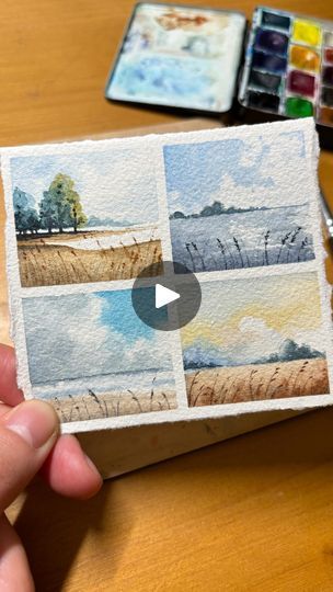 Danilo Stankovic, Watercolor Mini Paintings, Mini Wc, Tiny Watercolor Paintings, Miniature Watercolors, Mini Watercolor Paintings, Miniature Watercolor Paintings, Mini Watercolor, Miniature Watercolor