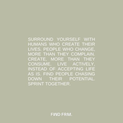 You are the energy you surround yourself with ✨ ⁠ ⁠ You are what you consume—not just the food you eat, but the thoughts you think, the media you absorb, and the people you spend time with. ⁠ ⁠ Choose wisely.⁠ ⁠ The right energy doesn't just transform you; it changes everything around you. ⁠ ⁠ #FWDFRM #mindset #energy #motivation Choose Your People Wisely, Energy Motivation, Choose Wisely, Surround Yourself, Find People, The Energy, You Think, Thinking Of You, Energy