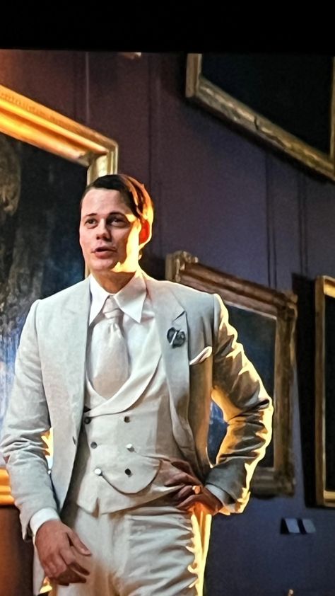 Hemlock Grove, Bill Skarsgard, White Suit, Groom Outfit, Dolce And Gabbana Man, Black Suit, Black Suits, John Wick, Fitness Inspo