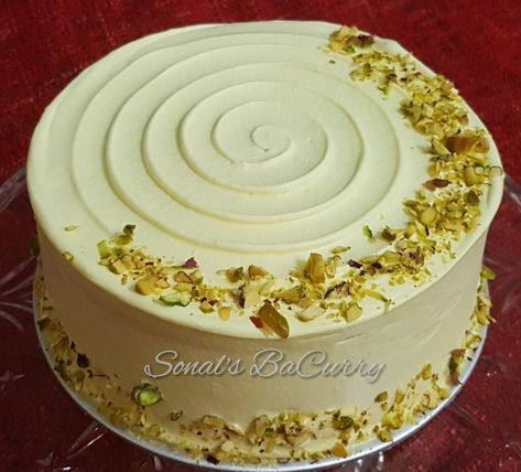 Pistachio Cake Decoration, Rasmalai Cake Decoration Ideas, Rasmalai Cake Decoration, Pistachio Cake Design, Ras Malai Cake Designs, Rasmalai Cake Designs, Chaotic Cakes, Rasmalai Cake, Truffle Cake