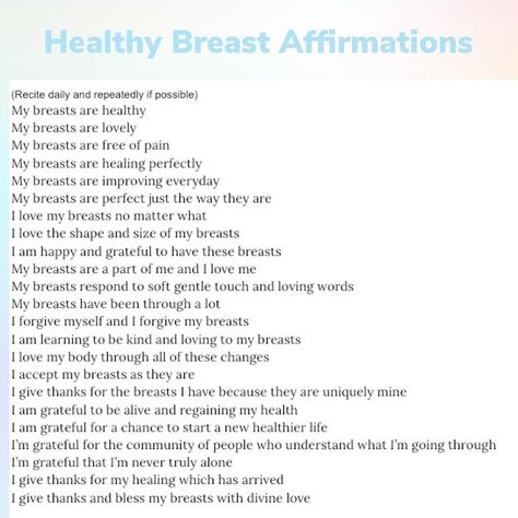 Healthy Life Affirmations, Bigger Chest Affirmations, Affirmation For Bigger Breast, Manifesting Bigger Breast, I Have Affirmations, Manifest Bigger Breast, Period Affirmations, Physical Affirmations, Physical Beauty Affirmations