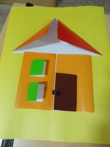 house-craft-idea House Craft, Worksheets For Preschool, Aktivitas Montessori, Crafts With Pictures, Art N Craft, Preschool Art, Crafts For Teens, Easy Diy Crafts, Diy Arts And Crafts