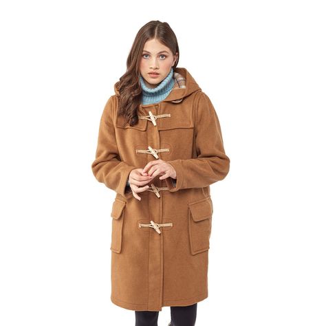 Women's Duffle Coats | Original Montgomery | Original Montgomery - UK Duffel Coat, Pea Coats Women, Duffle Coat, Rich Fabric, Boiled Wool, Mixing Fabrics, Hand Warmers, Winter Coat, Wool Blend