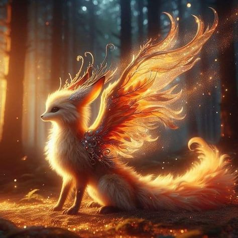 Fantasy Pets Mythical Creatures, Fantasy Animals Magical Creatures, Magical Animals, Dragon Cat, Mythical Creatures Fantasy, Mystical Animals, Fantasy Animals, Dreamy Artwork, Creature Artwork