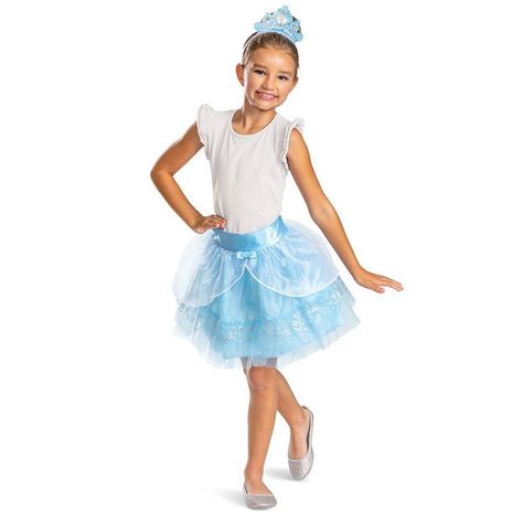 Get ready to dance the night away at the ball with our Cinderella Child Tutu Costume Kit, available exclusively at Target! This enchanting kit includes a beautifully embroidered tiara headband adorned with sewn-on stones, adding a touch of sparkle to your little one's look. The multi-layered organza tutu skirt features a peplum and glitter mist throughout, creating a magical and elegant silhouette fit for a princess. Simply pair it with a cute shirt, and your little princess will feel like true Cinderella Tutu, Dream Daughter, Light Up Costumes, Unicorn Halloween Costume, Disney Princess Costumes, Princess Halloween Costume, Kids Tutu, Tiara Headband, All Disney Princesses