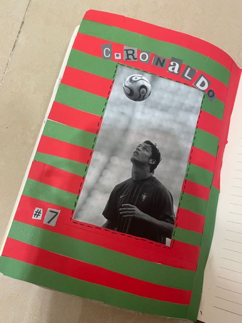 journaling ideas journal tour journal inspo scrapbooking cristiano ronaldo dos santons aveiro cr7 notebook ideas Journal Tour, Ideas Journal, Notebook Ideas, Journal Inspo, Journal Page, Journaling Ideas, Journal Pages, Cristiano Ronaldo, Ronaldo