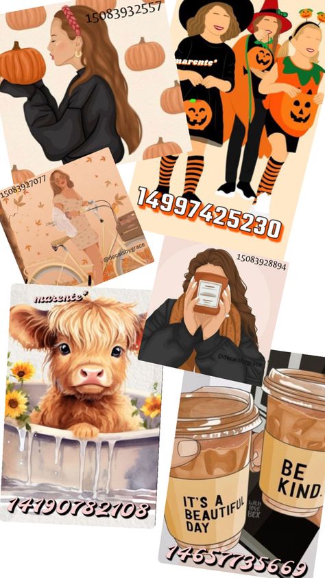 Cute and cozy they all work Berry Avenue Pictures Codes, Berry Avenue Family Picture Codes, Berry Avenue Codes For Pictures, Bloxburg Fall Outfit Codes, Berry Avenue Picture Codes, Berry Avenue Decal Codes, Shuffle Ideas, Cute Fall Pictures, Picture Decals