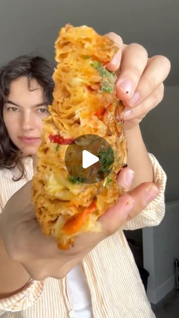 @plantbased on Instagram: "@plantbased VEGGIE CRINKLE CAKE — a breakfast recipe that’ll get you excited to wake up in the morning: veggie-packed crinkled phyllo pastry, baked in a spiced custard made more nutritious

#breakfast #crinklecake #cooking #recipe" Veggie Crinkle Cake, Phyllo Crinkle, Crinkle Cake, Ripe Banana Recipe, Phyllo Pastry, Wake Up In The Morning, Nutritious Breakfast, Cooking Recipe, Banana Recipes