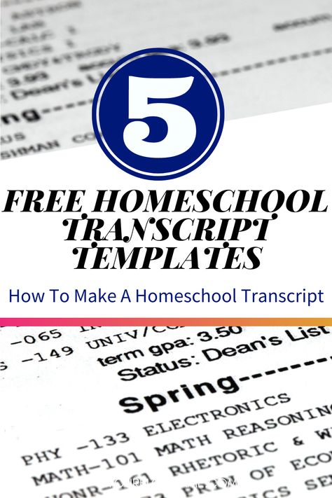 Homeschooling Printables, Online Homeschool Curriculum, Homeschool Transcripts, Homeschool High School Curriculum, High School Transcript, Homeschool Middle School, Free Homeschool Curriculum, High School Curriculum, Homeschool Education