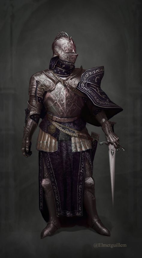 ArtStation - Knight of the Silver Grove Warhammer Fantasy Roleplay, Knight Art, Dragon Rider, Knight Armor, Dungeons And Dragons Characters, Medieval Armor, Fantasy Armor, Armor Concept, Character Design Male