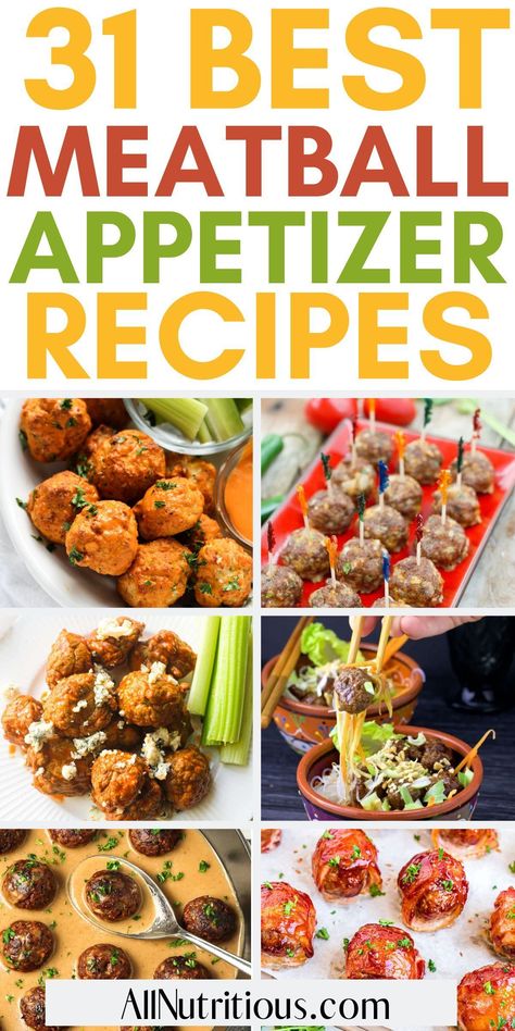 Calling all meatball enthusiasts! These quick and easy recipes are impossible to resist. Elevate your dinner party recipes with these seasoned, tender appetizers for a crowd. Meatball Appetizer Recipes, Meatball Appetizer Crockpot, Quick Meatballs, Meatball Appetizers, Party Food Meatballs, Meatball Appetizer, Italian Appetizers Easy, Meatball Appetizer Recipe, Crockpot Appetizers