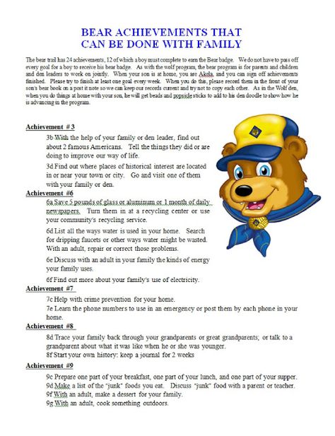 Cub Scout Bear Requirements, Cub Scout Games, Boy Scout Activities, Cub Scouts Wolf, Cub Scouts Bear, Tiger Scouts, Cub Scout Crafts, Wolf Scouts, Scout Games