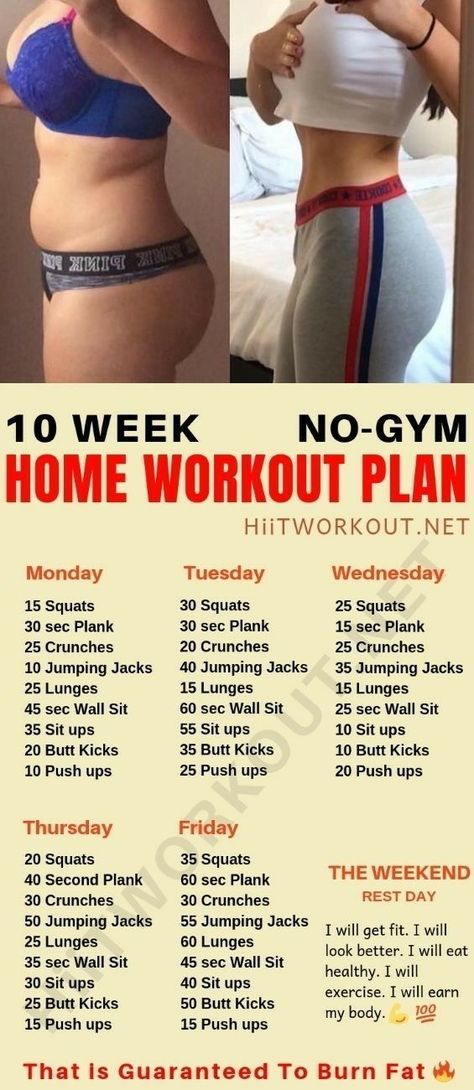 10 Week Workout Plan, 10 Week Workout, Corp Perfect, Home Workout Plan, Motivasi Diet, Motivație Fitness, Beginner Workouts, Gym Antrenmanları, Latihan Kardio