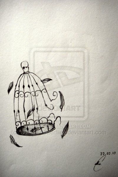 cage tattoo - Pesquisa Google: Butterfly Cage Tattoo, Uncaged Bird Tattoo, Birdcage Tattoo Design, Open Bird Cage Tattoo, Open Cage Tattoo, Break Free Tattoo, Bird And Cage Tattoo Freedom, Caged Bird Tattoo, Breaking Free Tattoo