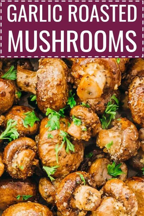 Wallpaper Hogwarts, Garlic Roasted Mushrooms, Potter Wallpaper, Side Dish Ideas, Recipe Low Carb, Vegetarian Thanksgiving, Low Carb Side Dishes, Garlic Mushrooms, Dish Ideas