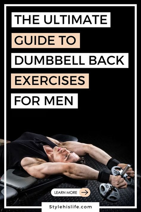 Want a back that turns heads? 🔥 Ditch the machines and grab some dumbbells! This guide reveals the best dumbbell back exercises for building a strong, chiseled back at home or in the gym. Learn proper form, get a workout routine, and unlock the secrets to that coveted V-taper physique. 

#backworkout #dumbbellexercises #fitnessformen #musclebuilding #workoutmotivation #homeworkout #strengthtraining #backday #fitnesstips
#gymmotivation #fitfam #bodybuilding #strongback #vtaper Dumbbell Exercises For Men, Back Exercises For Men, Dumbbell Back Exercises, Back Workout For Men, Back Workout Men, Dumbbell Back Workout, Exercises For Men, Dumbbell Exercises, Dumbell Workout