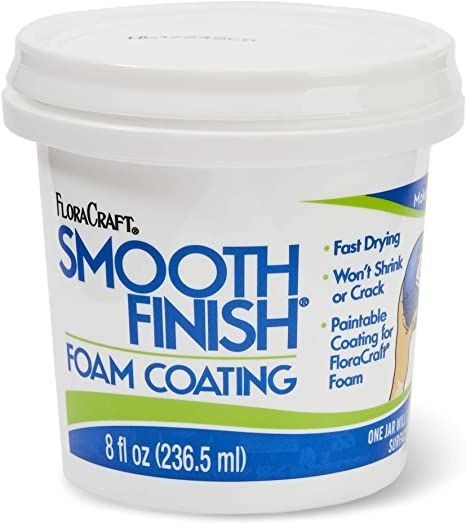 Amazon.com: FloraCraft Smooth Finish Paintable Foam Coating 8 Ounce Xps Foam, Farmhouse Signs Diy, Foam Sculpture, Foam Props, Styrofoam Crafts, Foam Carving, Styrofoam Head, Cell Structure, Paint Thinner