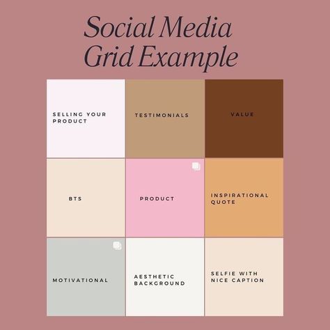 Engage your audience with a stunning social media grid—eye-catching visuals, consistent branding, and compelling content to boost your online presence #socialmediatips #social #grid #presence Instagram Services Post, Social Media Agency Name Ideas, Content Template Social Media, Social Media Manager Template, Social Media Agency Instagram Feed, Social Media Agency Posts, Social Media Influencer Aesthetic, Business Captions, Social Media Grid