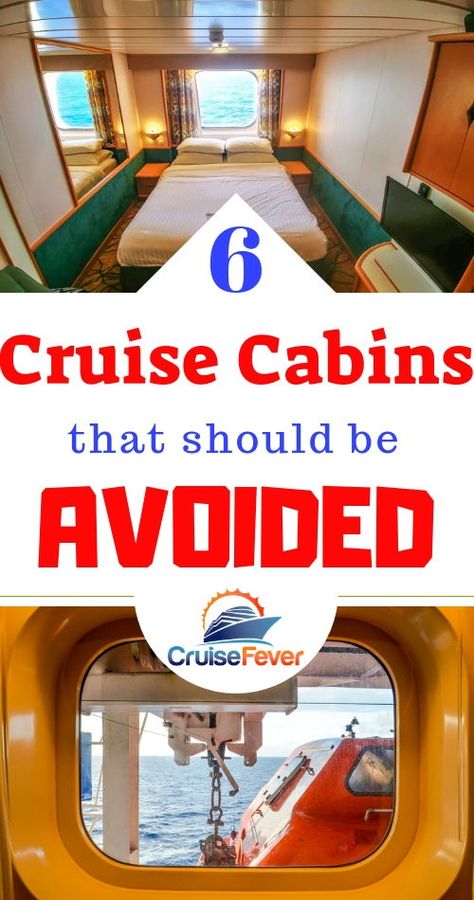 Want the best cruise of your life? Picking the right cabin has a lot to do with it.  Follow these tips to avoid some of the worst cabins on a cruise ship and make sure... #cruisecabins #stateroom #cruisefever #bookingacruise #bestcabins #avoidcabins #cruiseadvice #cruisetips #cruiseships #cruisetravel #cruisevacation Cruise Ship Cabins, Cruise Packing Tips, Best Cruise Ships, Packing List For Cruise, Cruise Planning, Bahamas Cruise, Packing For A Cruise, Alaskan Cruise, Celebrity Cruises