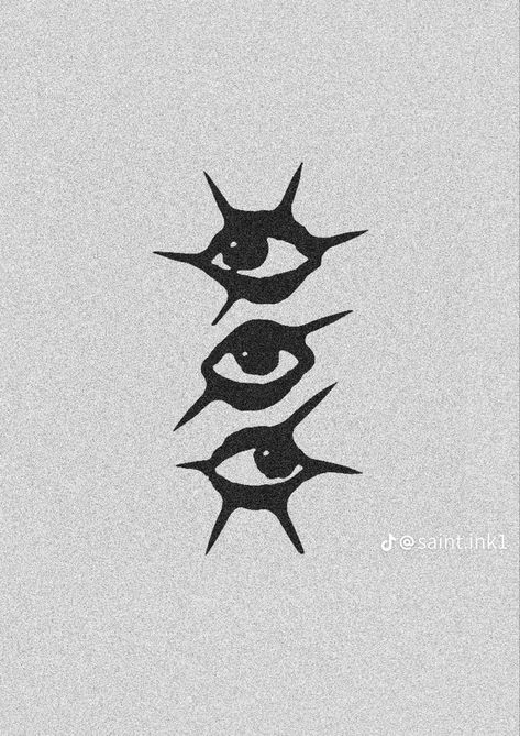 Tattoo Idea Simple, Simple Dragon Tattoo, Tato Grunge, Tato Mata, Simple Dragon, See Tattoo, Medieval Tattoo, Eyes Tattoo, Grunge Tattoo