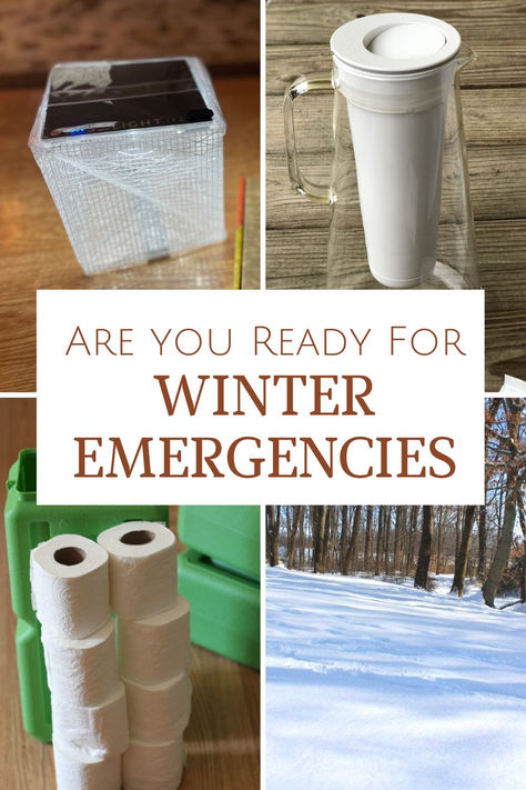 Cold weather is here and now is the time to make sure we are ready for winter emergencies. Most of us have enough food in our cabinets that we could survive a few days of weather issues, but many people just don’t think they will have to worry about being ready for any emergencies. Here are a few basic things we all need to do now to make sure we are prepared for what can come in the next few months. AD Winter Prepper List, Preparing For Cold Weather, Winter Weather Preparedness, Cold Weather Preparation Tips, How To Prepare For Power Outage Winter, Prepping For Winter, Snow Storm Preparation, Winter Hacks Cold Weather, Winter Power Outage