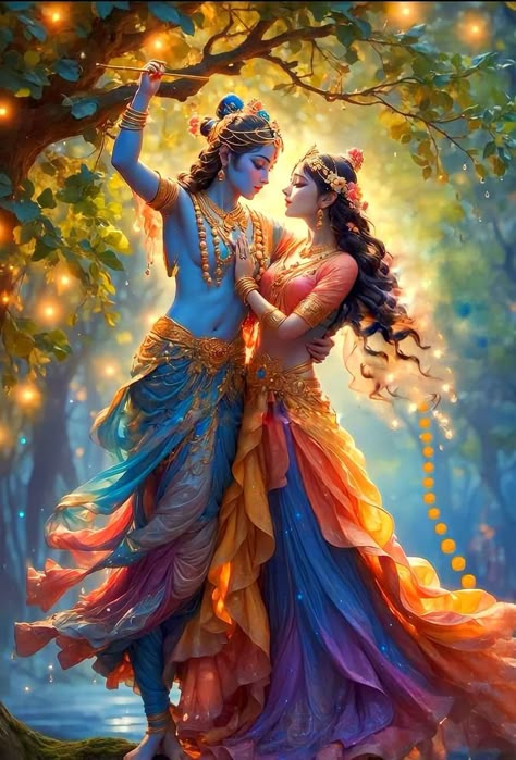 Radha Krishna, Krishna, Dancing