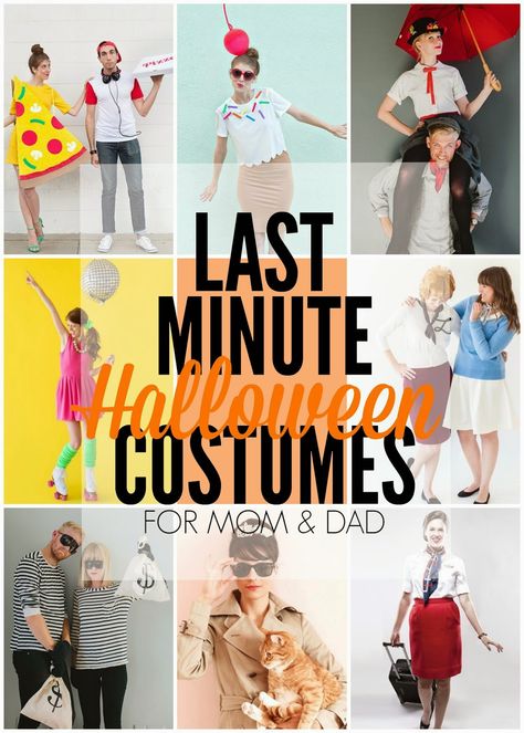 Mom And Dad Costumes, Think About It Thursday, Dad Halloween Costumes, Easy Adult Costumes, Cheap Halloween Costumes Diy, Easy Adult Halloween Costumes, Diy Adult Halloween Costumes, Easy Costume Ideas, Dad Costume