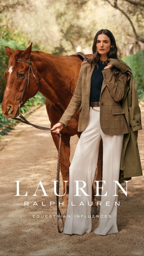 Coat Styling, Beige Hose, Ralph Lauren Womens Clothing, Equestrian Chic, Ralph Lauren Style, Old Money Style, Ralph Lauren Women, Ralph Lauren Womens, Equestrian Style