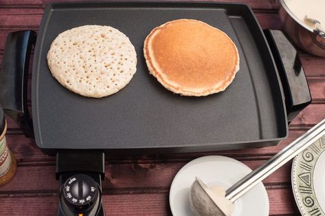 Pancakes On Griddle, Electric Griddle Recipes Dinner, Electric Griddle Recipes, Griddle Pancakes, Griddle Ideas, Pancake Pictures, Cakes From Scratch, Griddle Cooking Recipes, Pancake Griddle