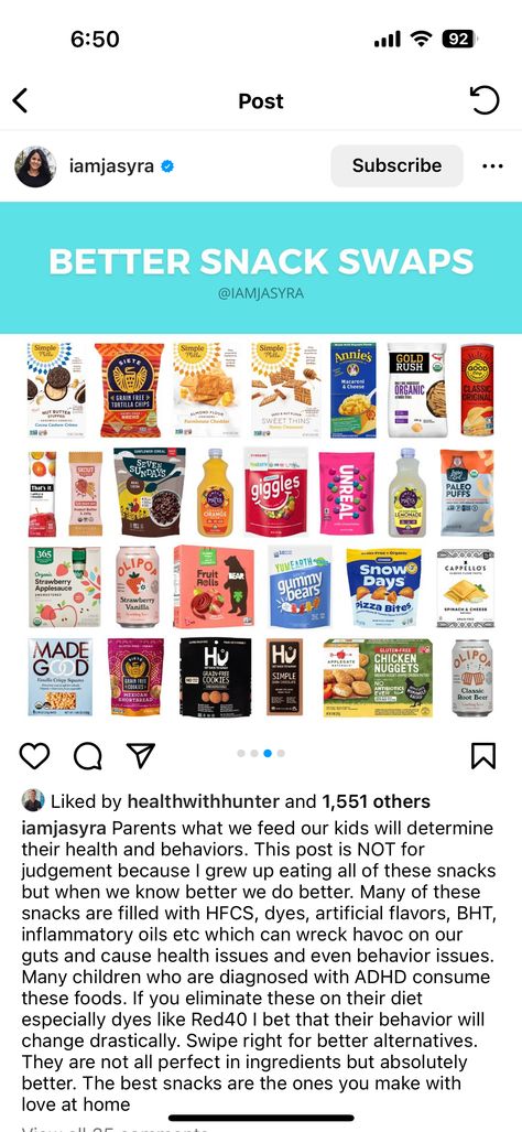 Gmo Free Food, Gf Snacks, Food Alternatives, Candy Alternatives, Healthy Food Alternatives, Healthy Food Swaps, Healthy Candy, Food Swaps, Clean Snacks