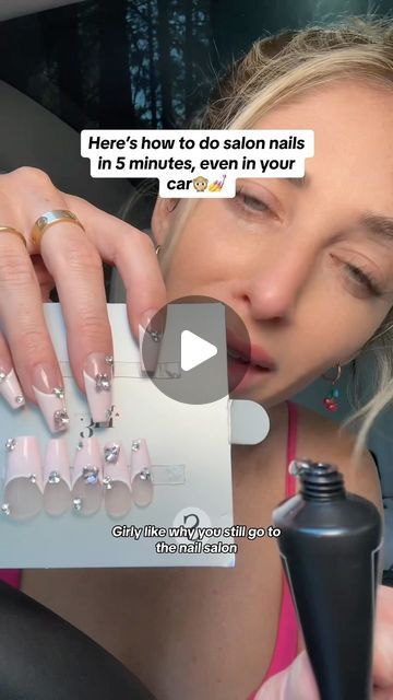 Diy Acrylic Press On Nails, Press On Nails Hacks, Press On Nails Tutorials, How To Do Acrylic Nails, Salon Life, Vegas Nails, Nail Problems, Nails Luxury, Salon Nails