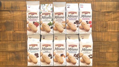 Milano Cookie, 2023 Cookies, Milano Cookies, Holidays 2023, Dark Chocolate Cookies, Pepperidge Farm, Buttery Cookies, Caramel Macchiato, Cookie Flavors