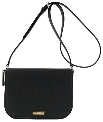 Kate Spade New York Laurel Way Large Carsen Saffiano Leather Crossbody Bag Large Black Purse, Small Black Purse, Handbags For College, Excess Baggage, Black Crossbody Purse, Crossbody Bag Black, Black Leather Crossbody Bag, Black Leather Purse, Handbags Designer