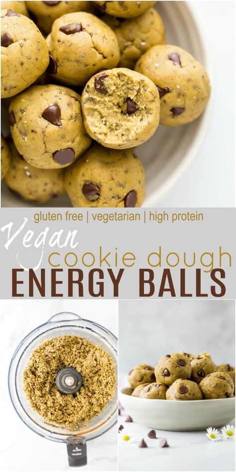 Vegan Dough, Cookie Dough Energy Balls, Cartoon Bunnies, Cookie Dough Vegan, Vegan Energy Balls, Healthy Cookie Dough, Vegan Cookie, Vegan Cookie Dough, Sugar Recipes