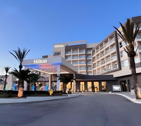 Hilton Skanes Monastir Beach Resort, Tunisia | opening April 27, 2023 (officially opening May 17) Rotterdam Hotel, Open Hotel, Hotel Exterior, Porte Cochere, Hilton Hotels, Hilton Hotel, April 27, Group Travel, Guest Rooms