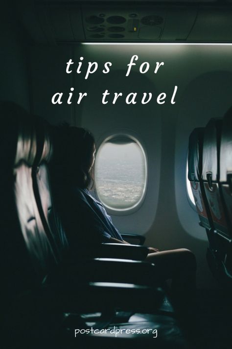 Looking for a cheat sheet to help you prepare for your next trip on a plane? This article is perfect for first timers and seasoned travelers! #airtravel #wanderlust #travel #postcardpress Long Flight Tips, Miami Travel Guide, Travel Hacks Airplane, Must Have Travel Accessories, Air Travel Tips, Miami Travel, Best Travel Accessories, Long Haul Flight, Travel Gadgets