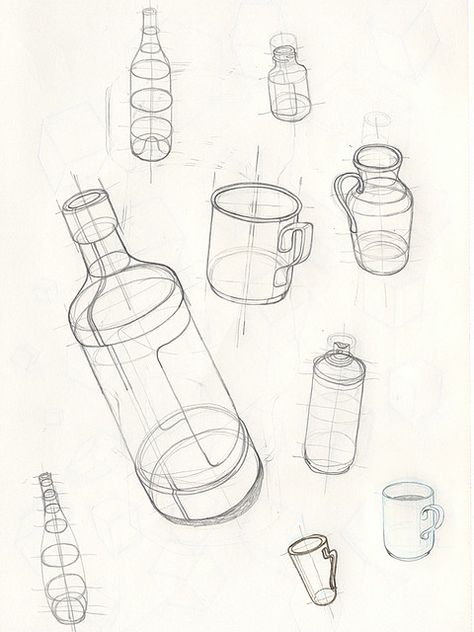 VENHA APRENDER A DESENHAR COM OS PROFISSIONAIS DA ARTEFATO - AULAS PRESENCIAIS E ONLINE. (19) 99249 8963 Bottle Drawings, Geometric Shapes Drawing, Basic Sketching, Structural Drawing, Bottle Drawing, Perspective Drawing Architecture, Desen Realist, Perspective Drawing Lessons, Observational Drawing